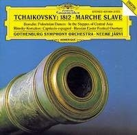 N Rimsky-Korsakov Russian Easter Festival Overture / Tchaikovsky Marche Slave Ouverture / Borodin Polovtsian Dances Neeme Jarvi артикул 9770b.