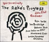 Igor Stravinsky The Rake`s Progress John Eliot Gardiner артикул 9827b.